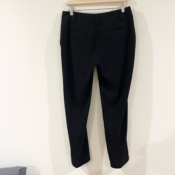 Eileen Fisher Straight Leg Pants Woman Trousers size S Black - Picture 1 of 7